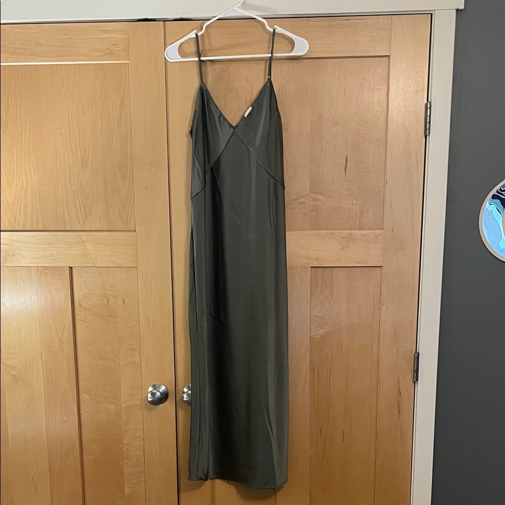 a new day  Olive Dress